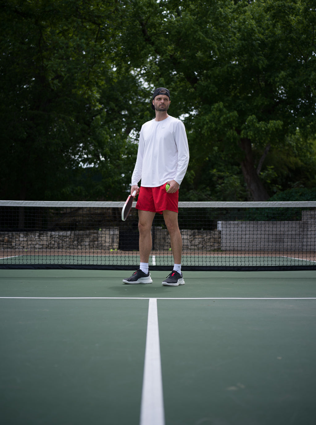 Red Rose Pickleball Shorts