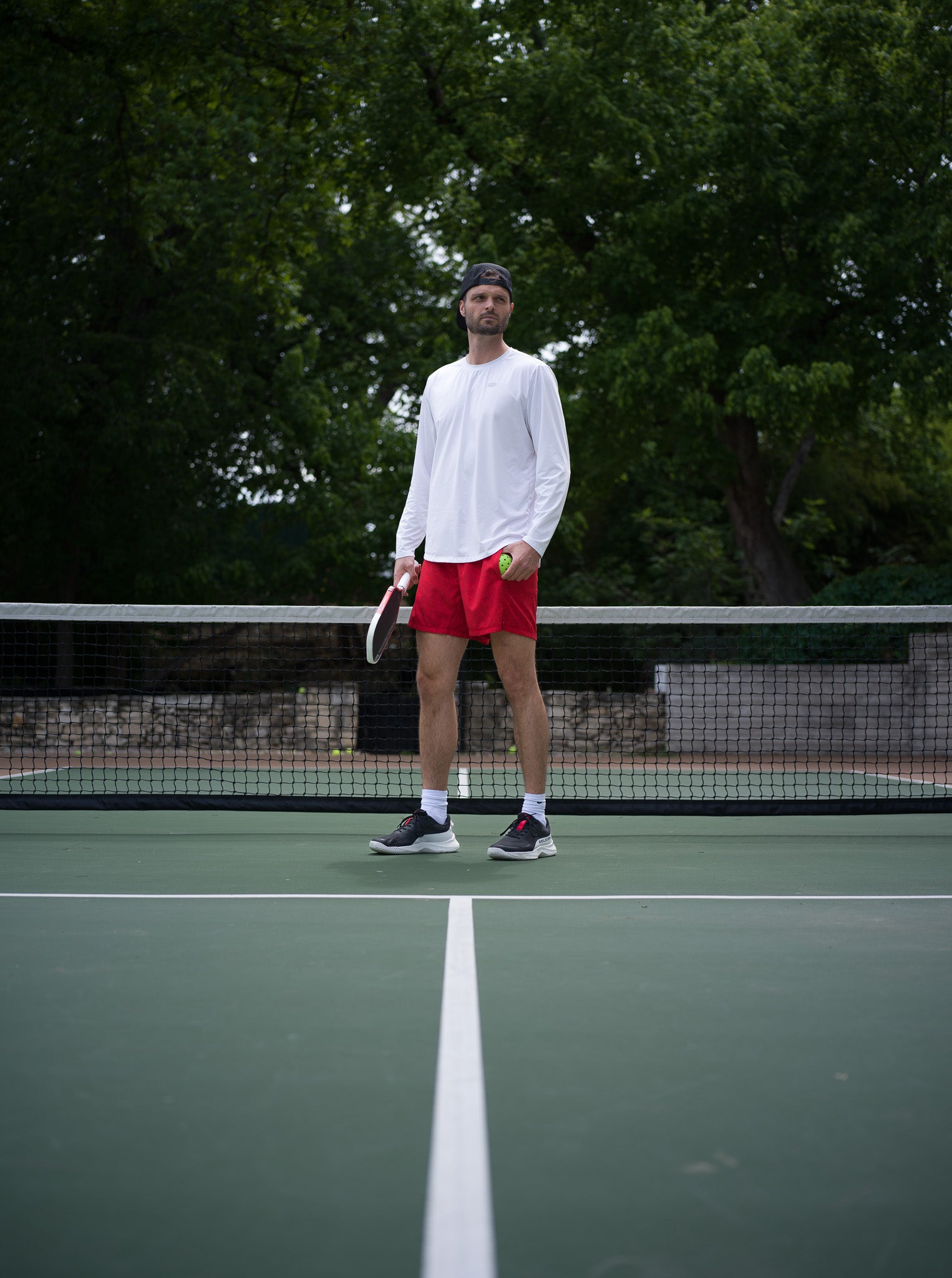 Red Rose Pickleball Shorts