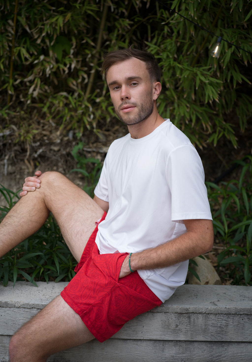 Red Rose Pickleball Shorts