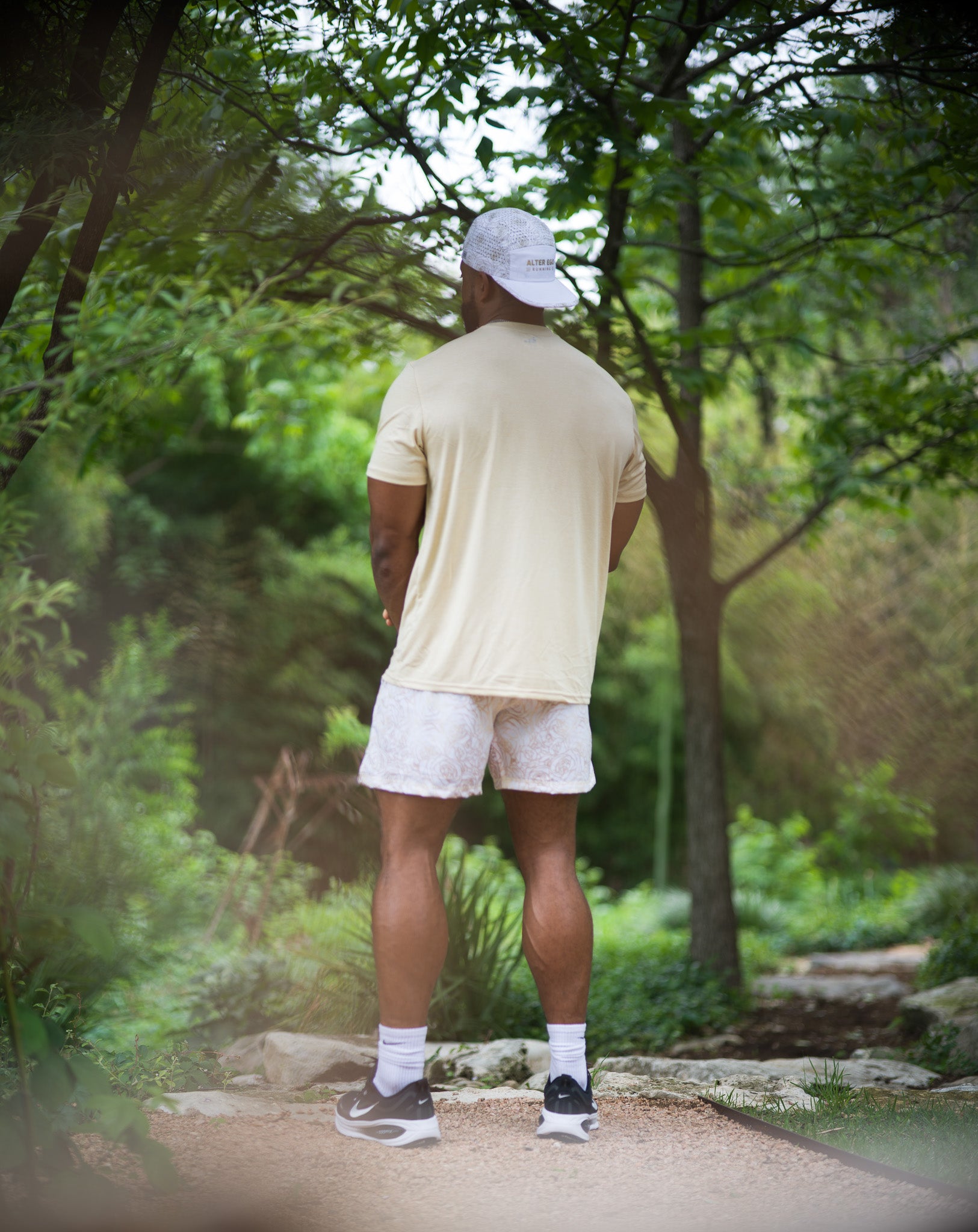 Gold Rose Pickleball Shorts