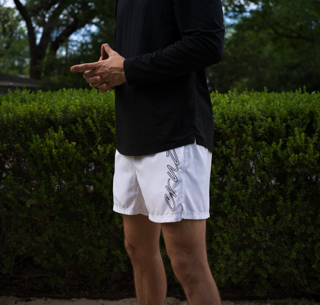 White Pickleball Shorts