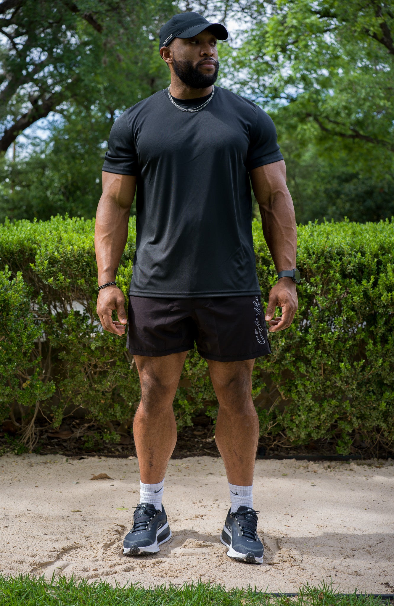 Black Pickleball Shorts