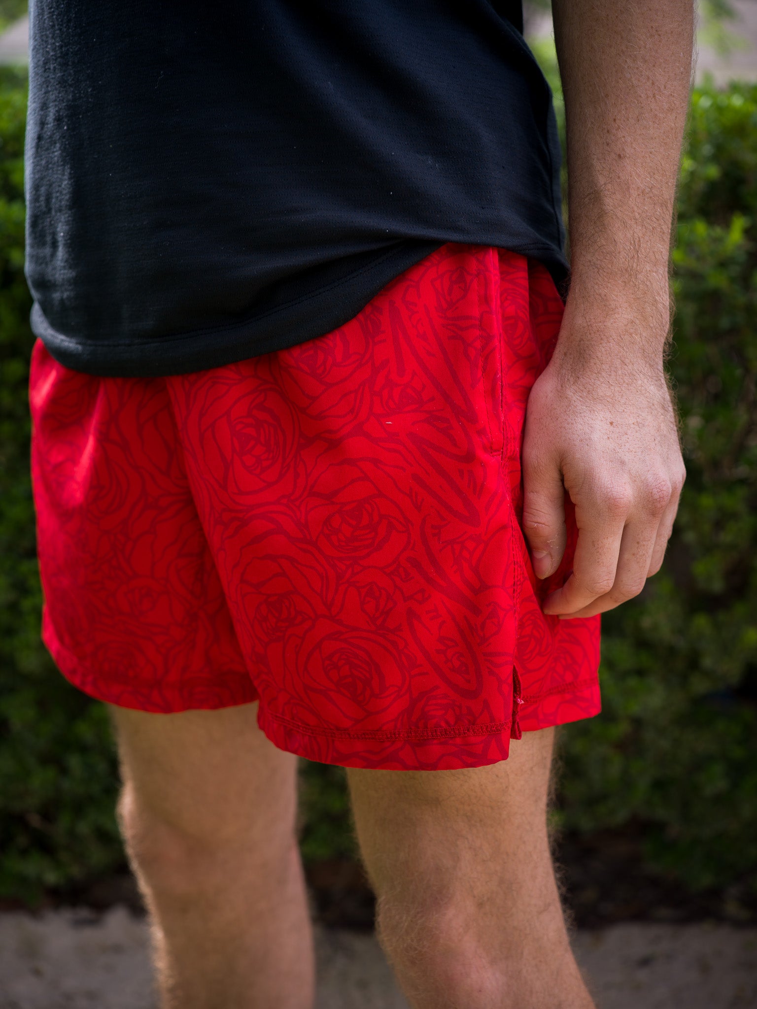 Red Rose Pickleball Shorts