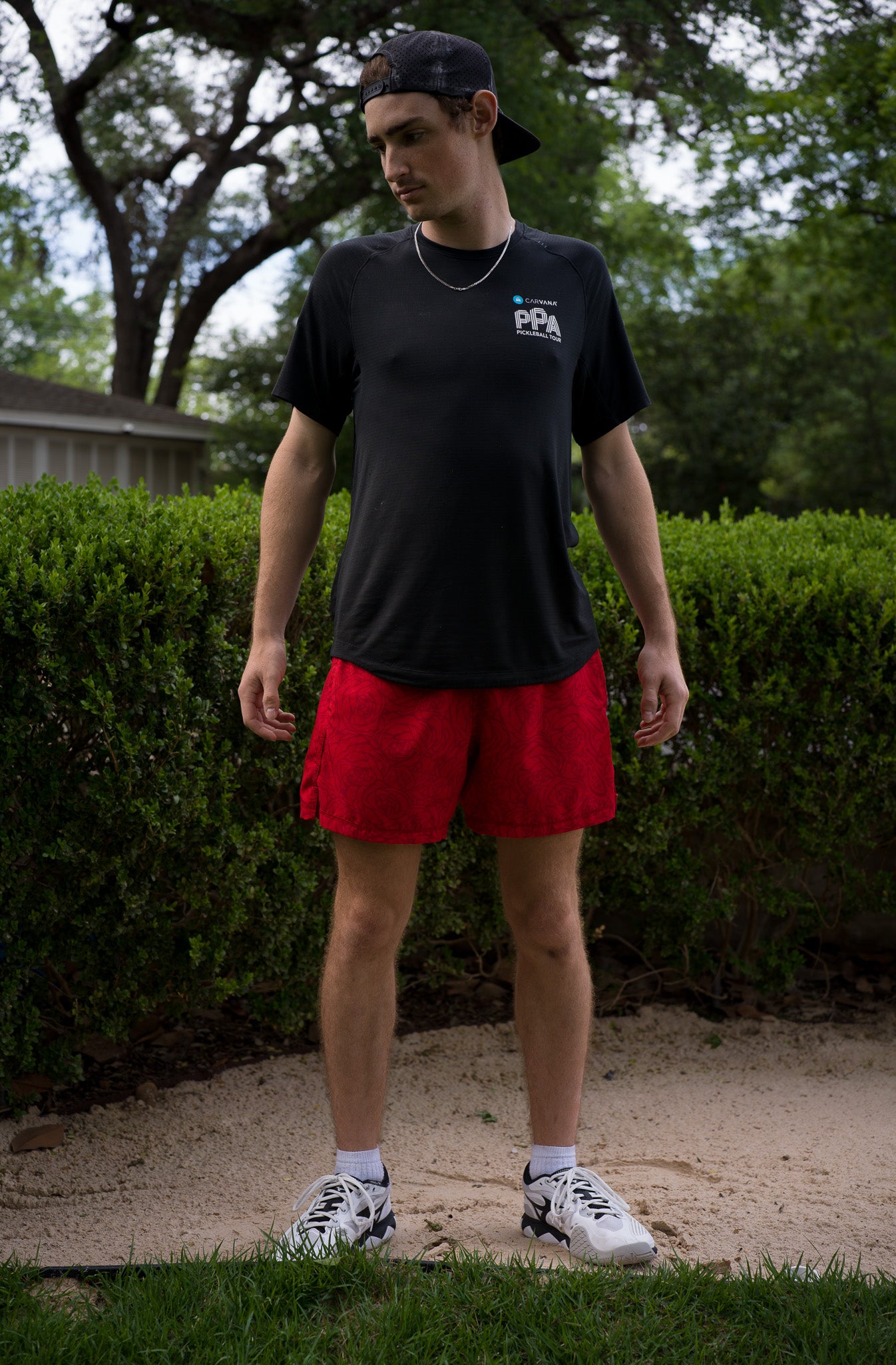 Red Rose Pickleball Shorts