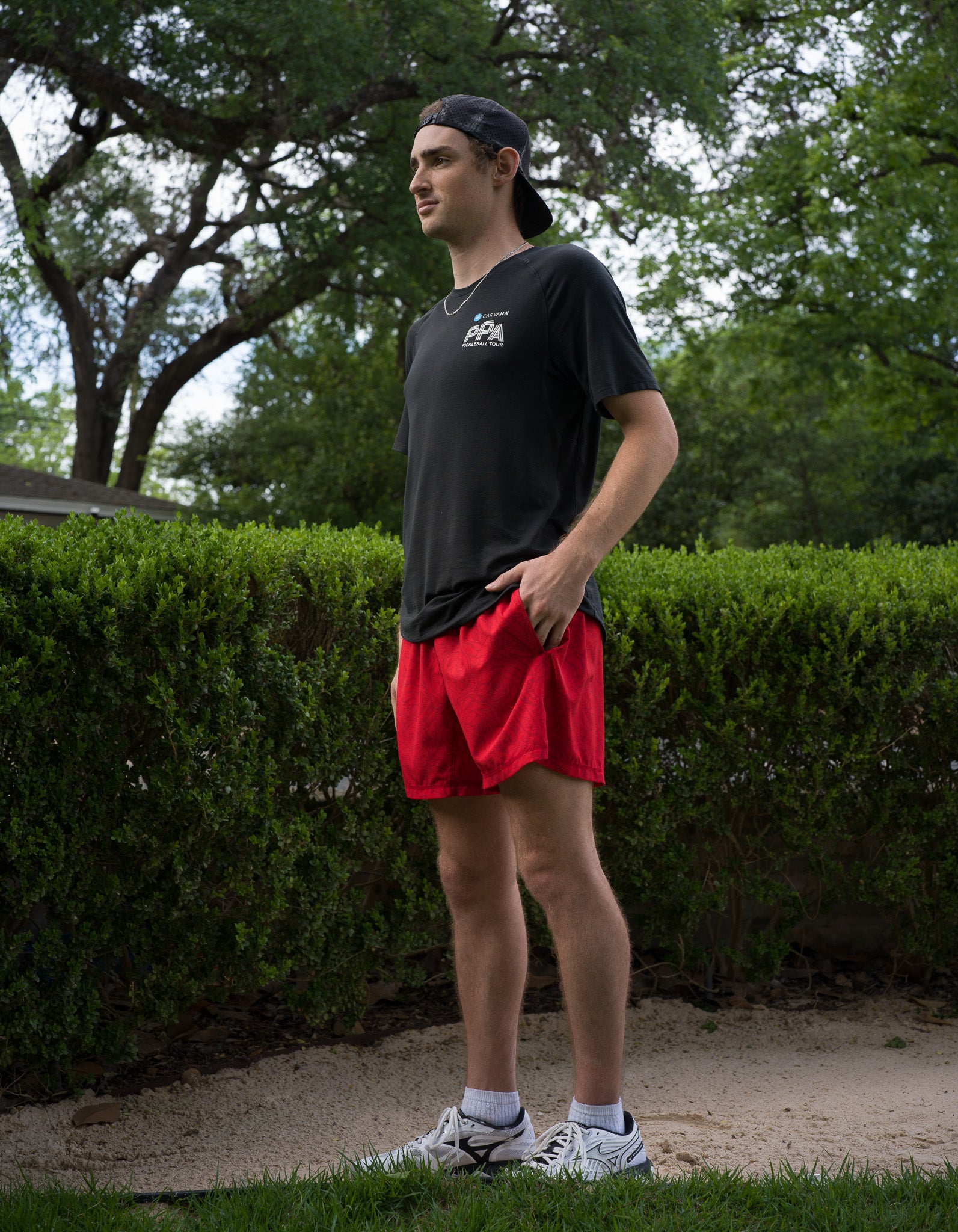 Red Rose Pickleball Shorts