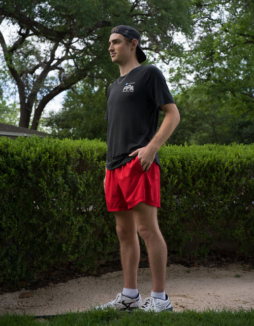 Red Rose Pickleball Shorts