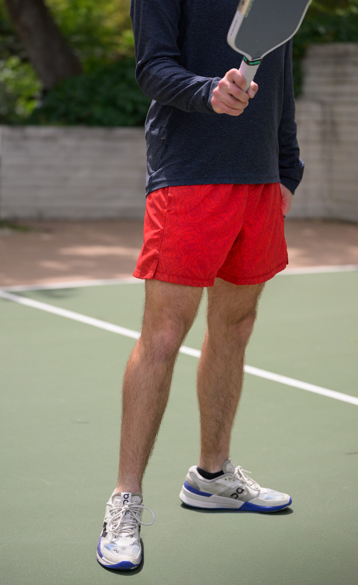 Red Rose Pickleball Shorts